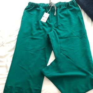 Figs Pisco™ Basic Scrub Pants - Hunter Green